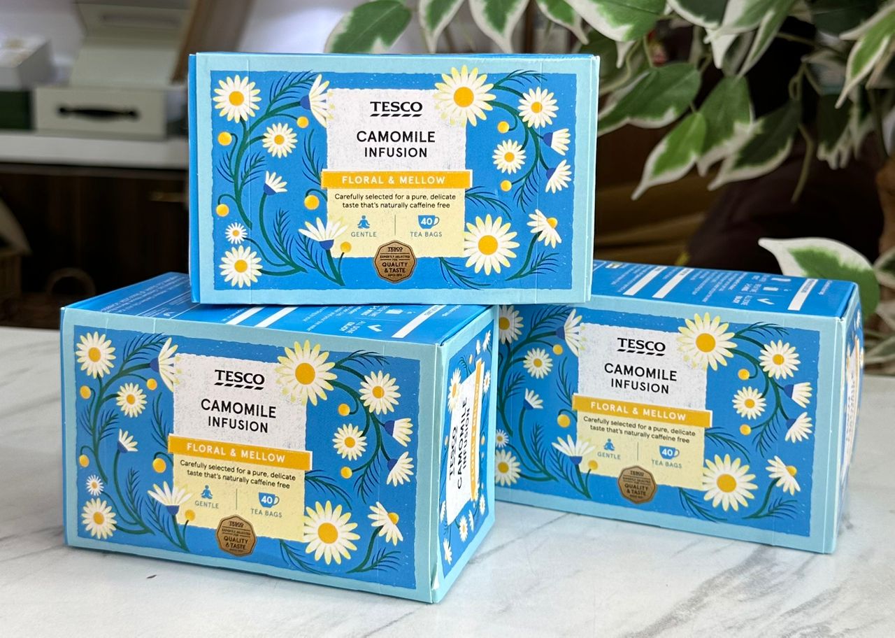 Tesco  camomile infusion