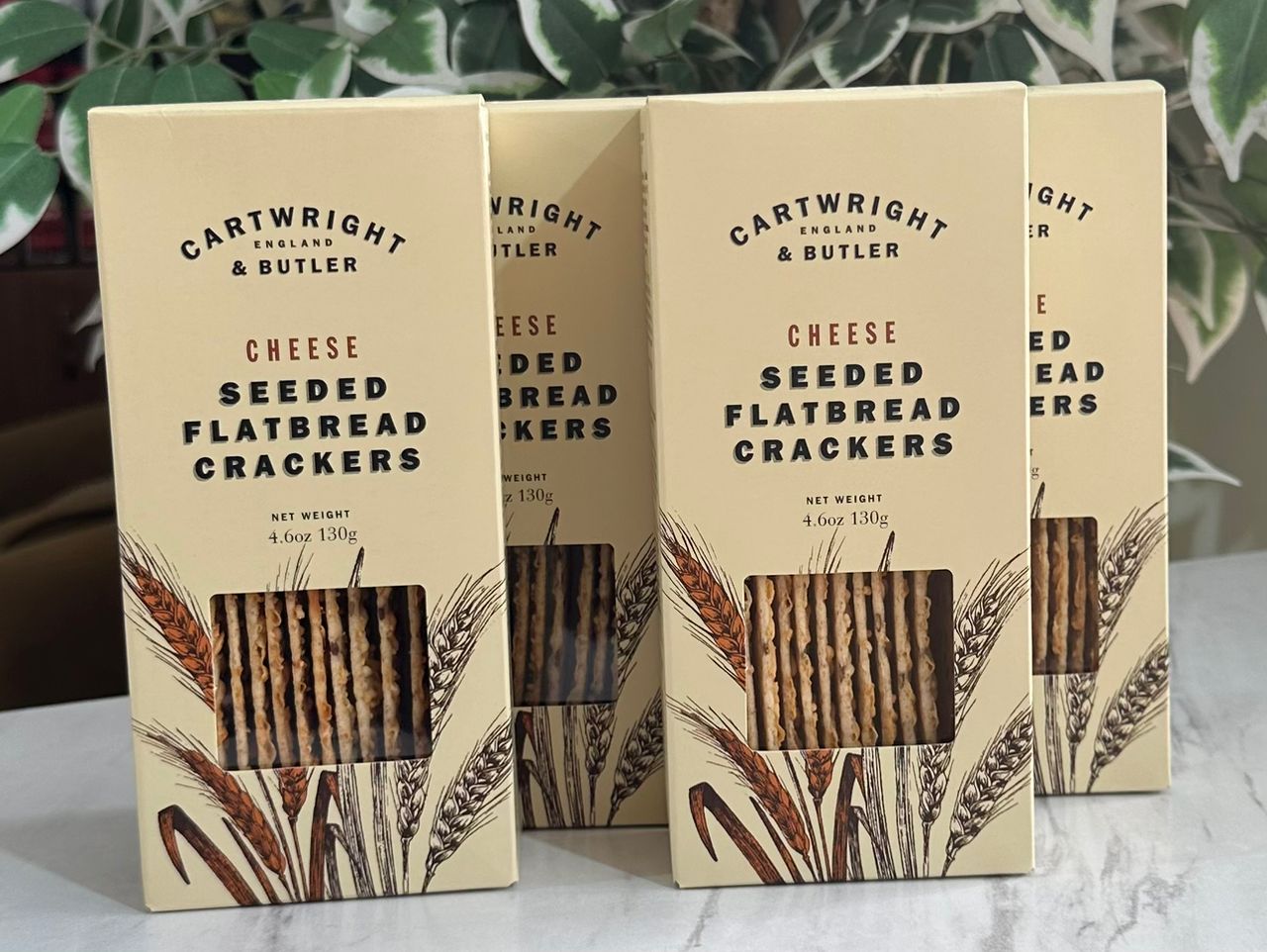 Cartwright & butler cheese seeded flatbread cracker