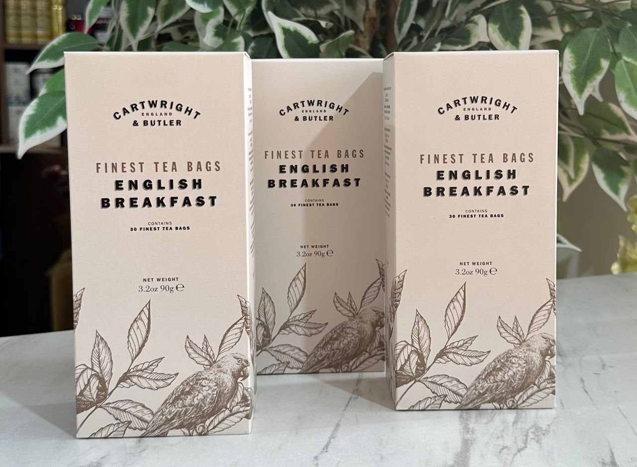 Cartwright  & butler finest tea bags english breakfast