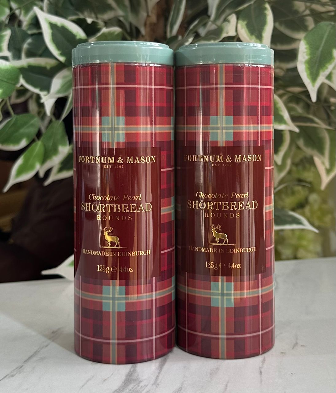 Fortnum & mason chocolate pearl shortbread rounds