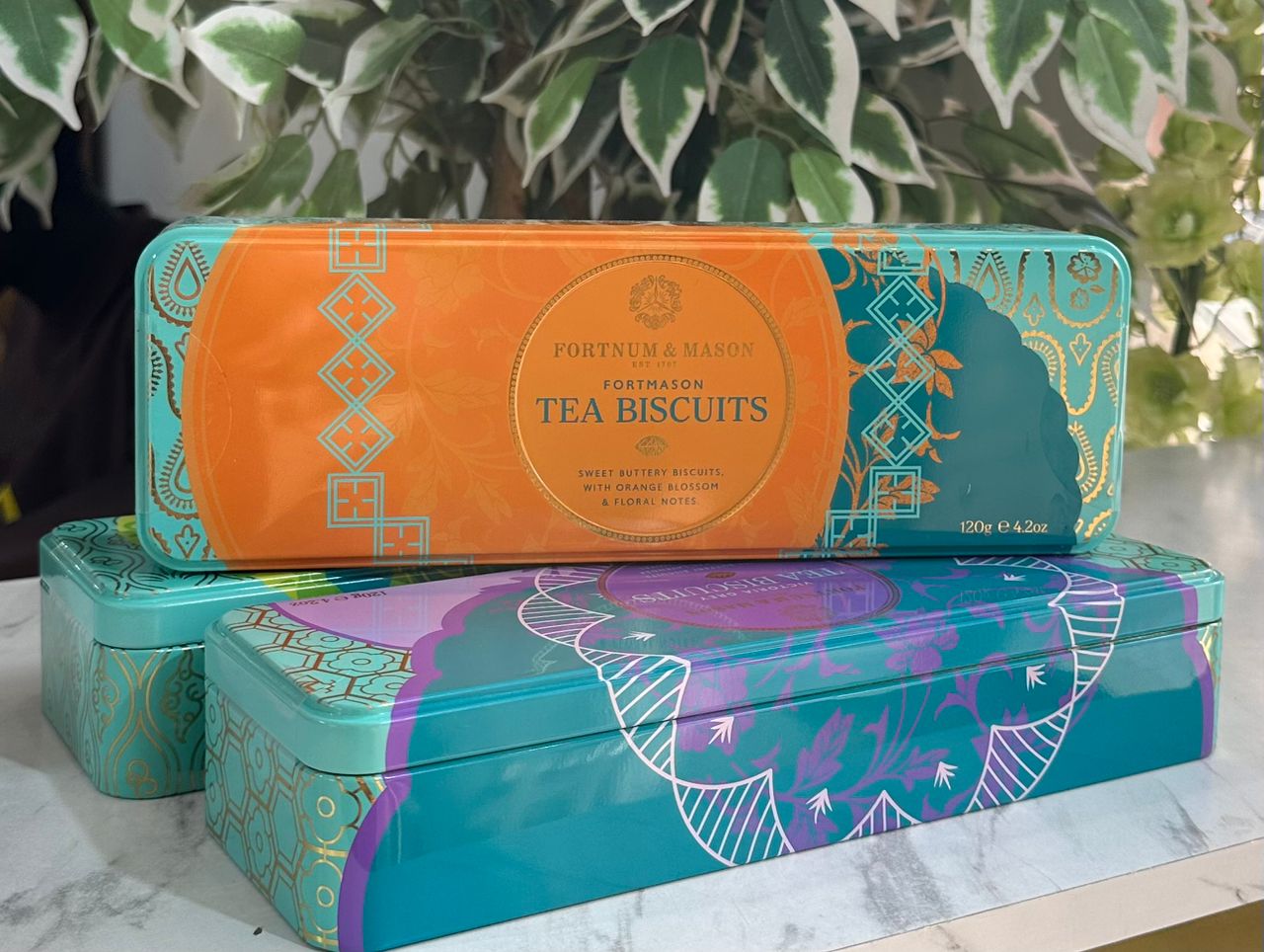 Fortnum & mason victoria grey tea biscuits & earl grey tea biscuits