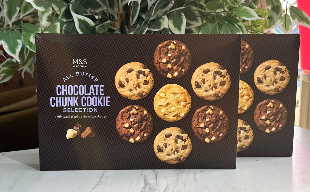 M&S  Chocolate Chunk Cookie Selection