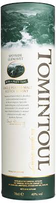 Tomintoul speyside glenlivet single  peated malt scotch whisky