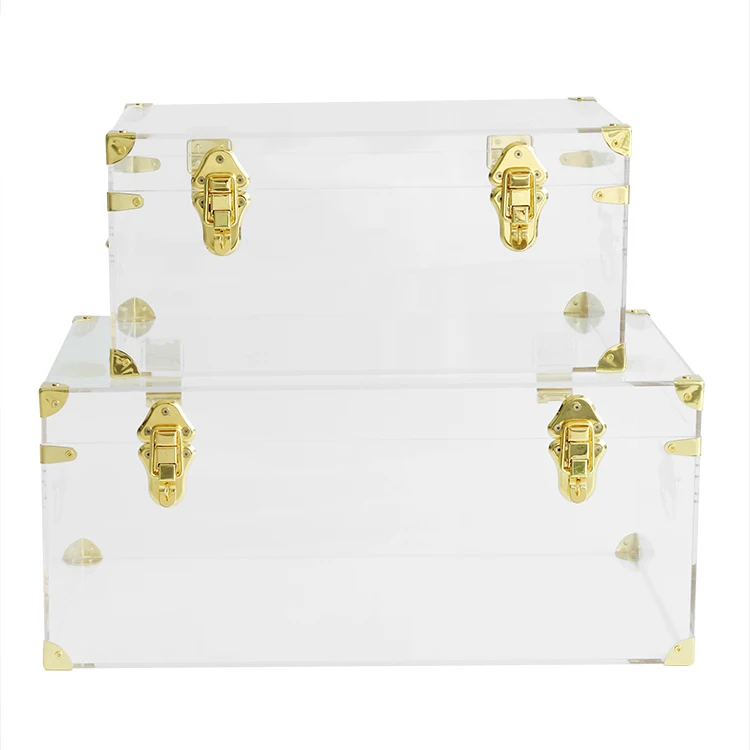 2 Set Acrylic Trunks