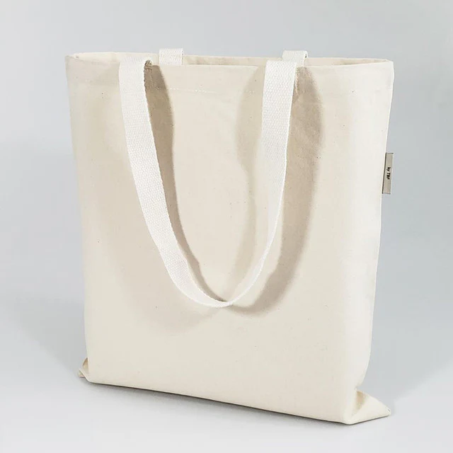 Plain Canvas Tote Bag