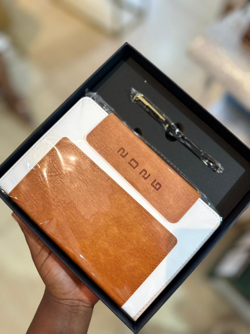 2026 Two Tone Leather Diary